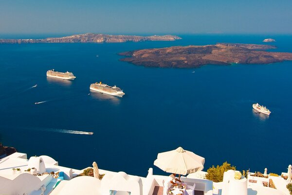 Aegean Sea in Greece