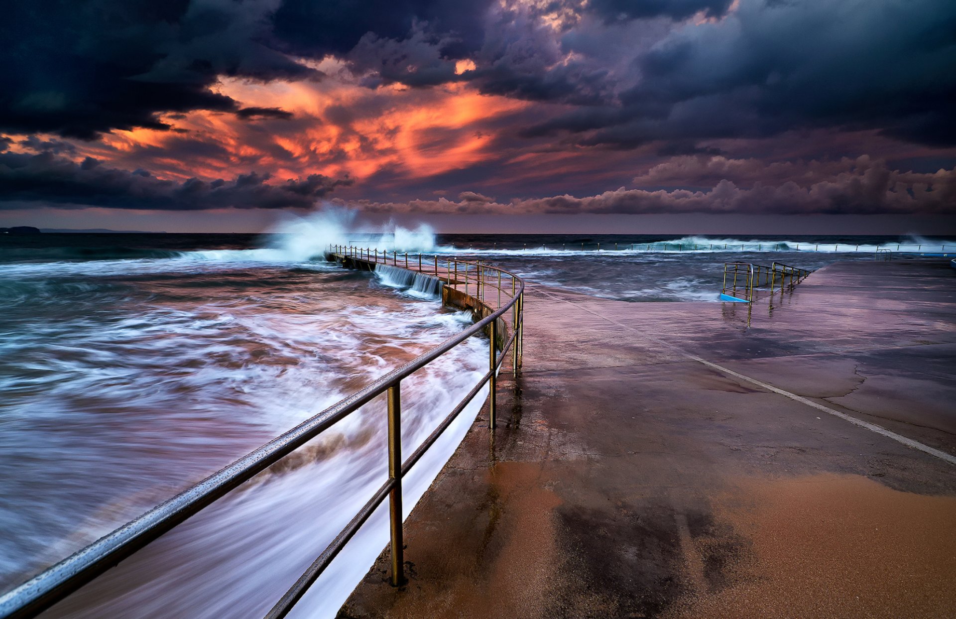 nature landscape sky sunset beach ocean sun sand sea dawn