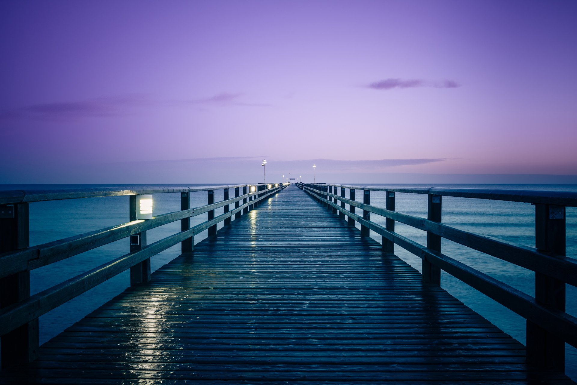 deutschland ostsee pier sonnenaufgang morgen marcus rosa foto