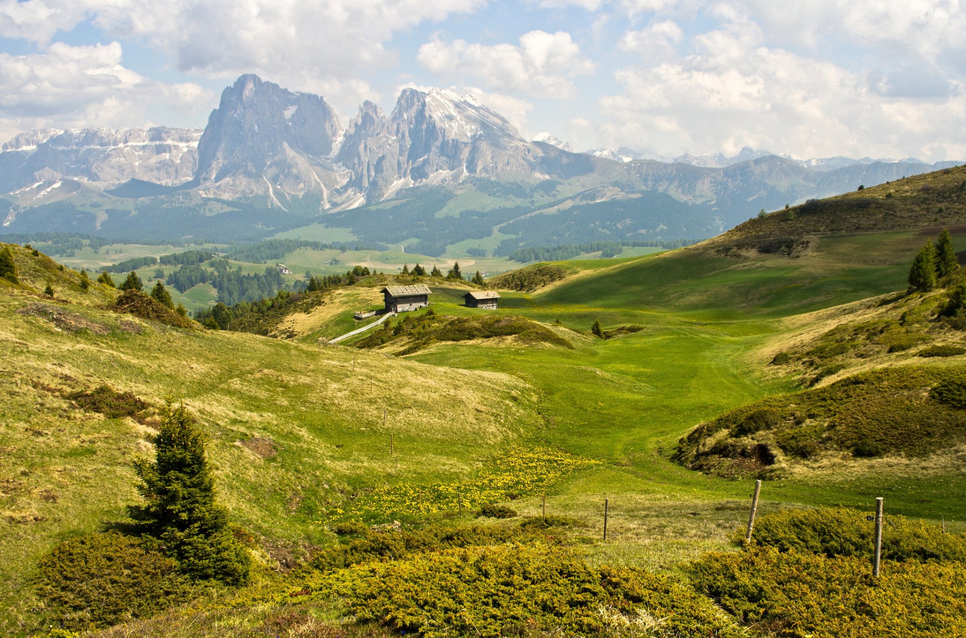 dolomites mountain summer