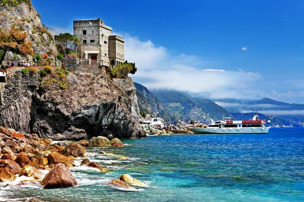 Italien, Festung monterosso al mare