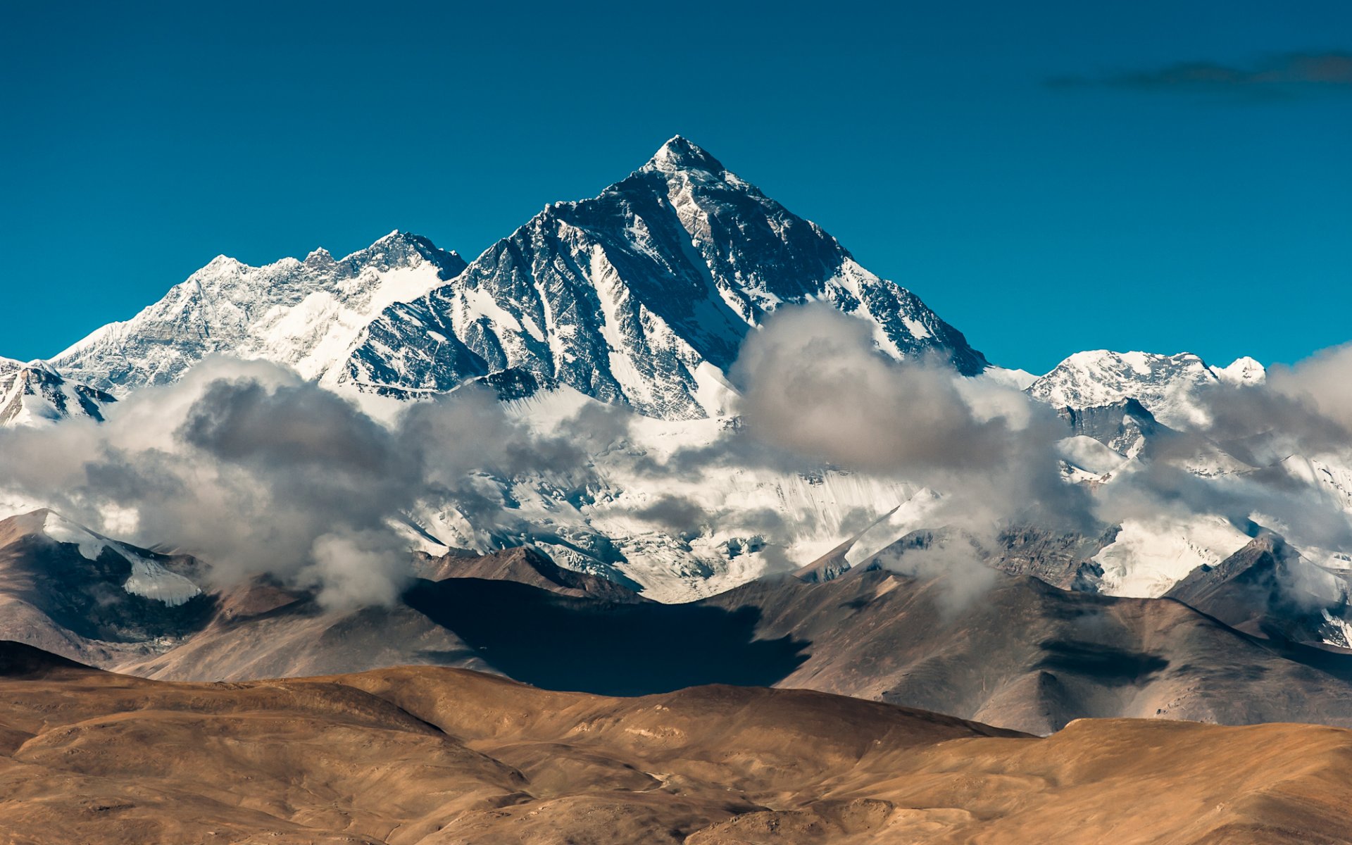 berg jomolungma everest himalaya nepal