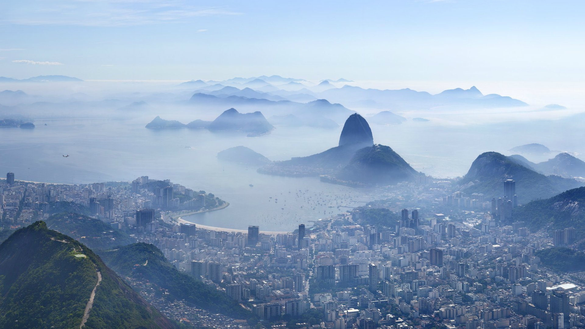 rio de janeiro rio de janeiro miasto haze