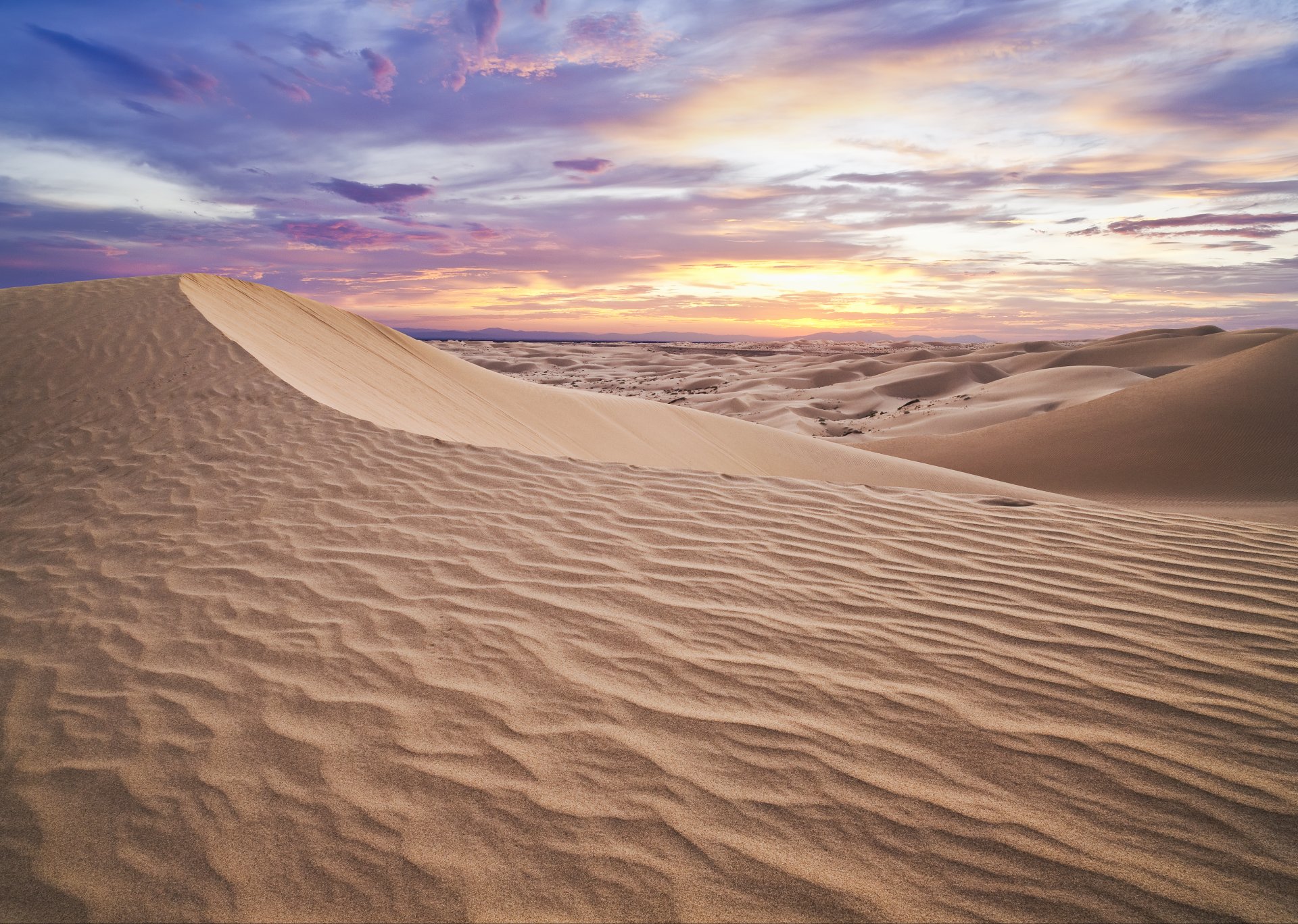 desierto cielo arena