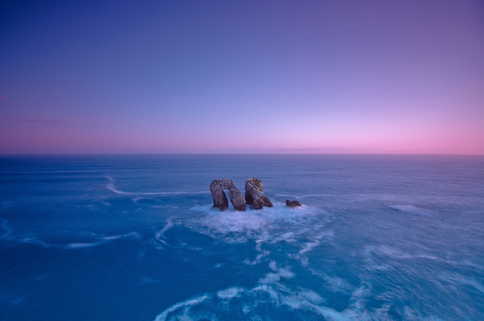 piedras roca mar cielo