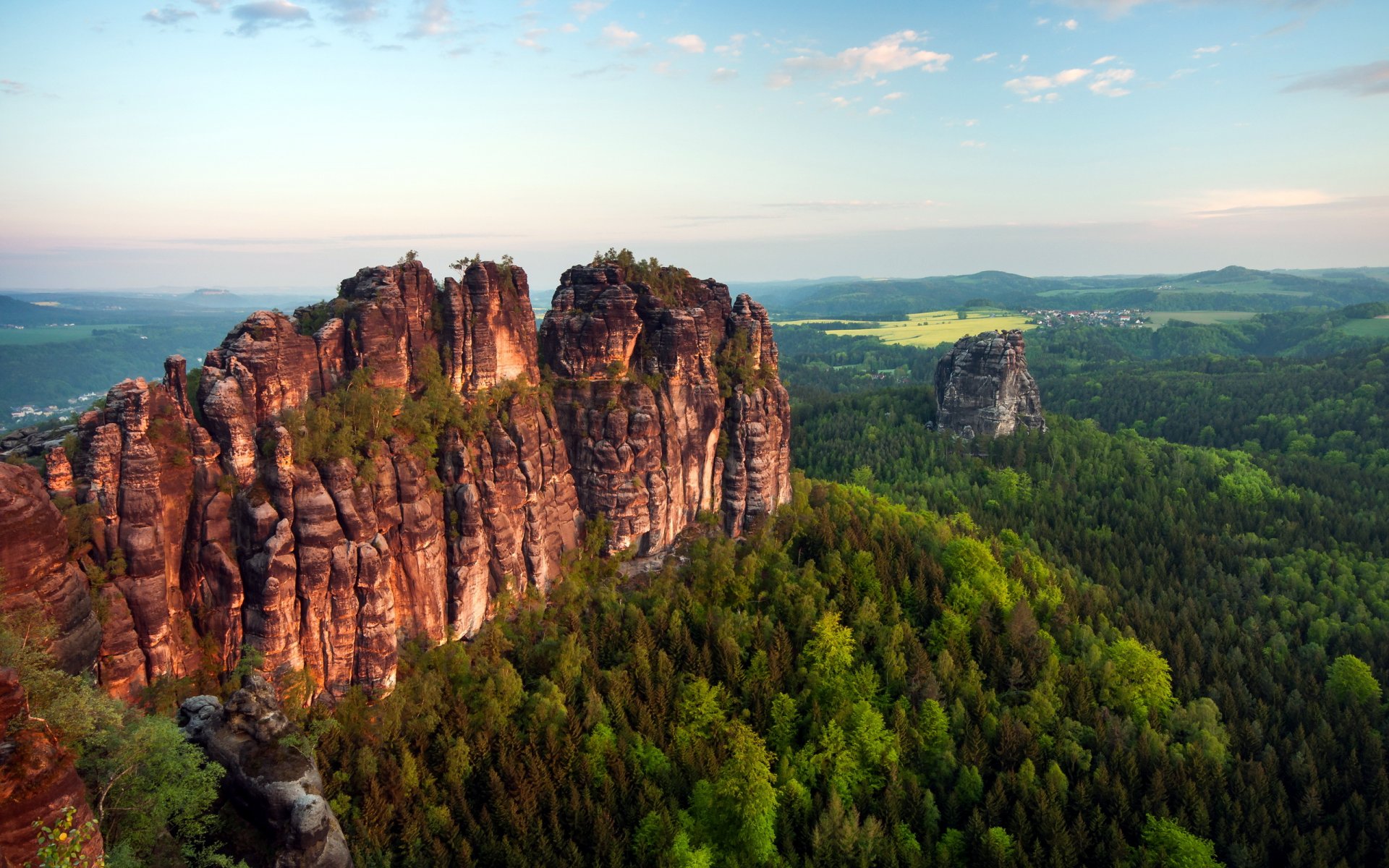 góry niebo natura krajobraz