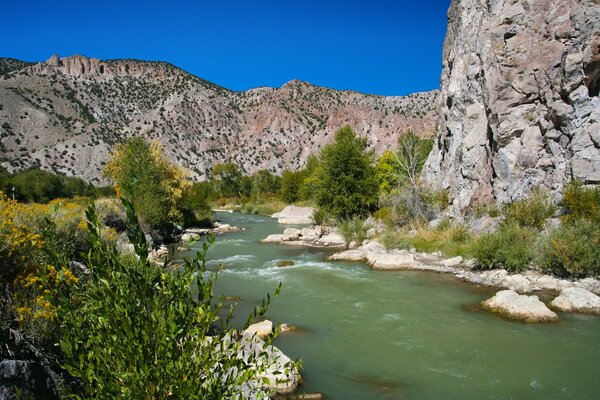 Bryce Canyon Nationalpark Fluss in den Bergen