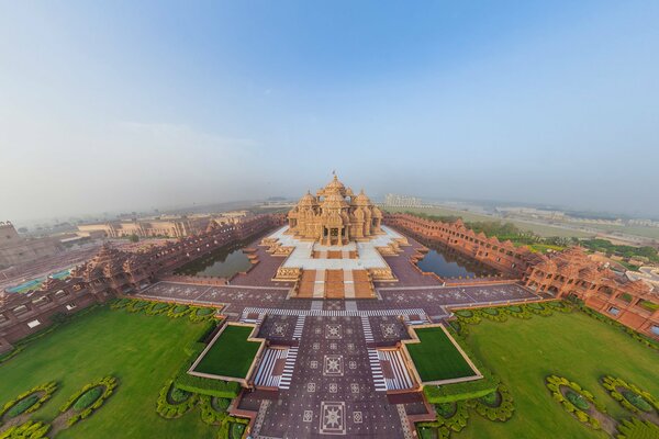 India Delhi vista de pájaro