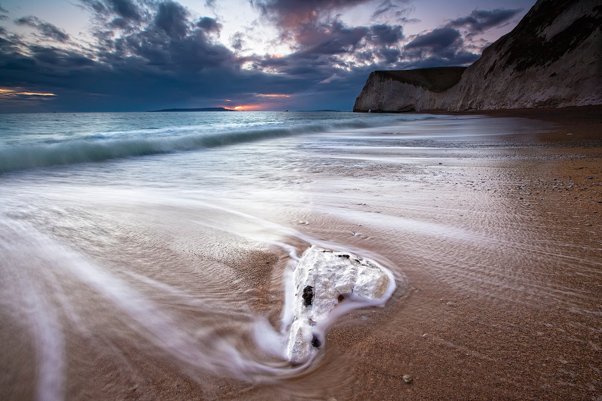 mer ciel océan eau plage mousse brillant sable pierre roches