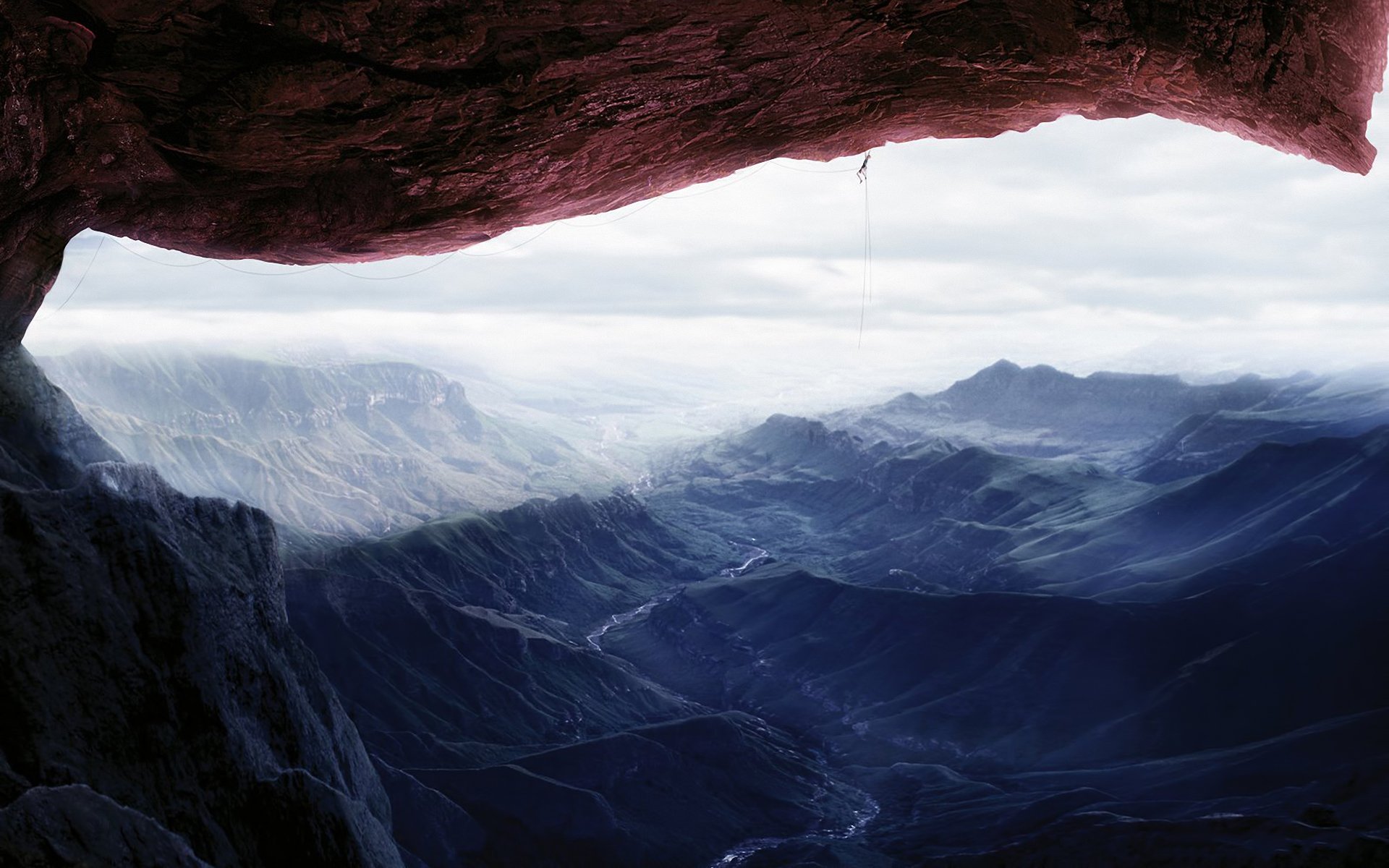 montagne roche homme alpinisme escalade