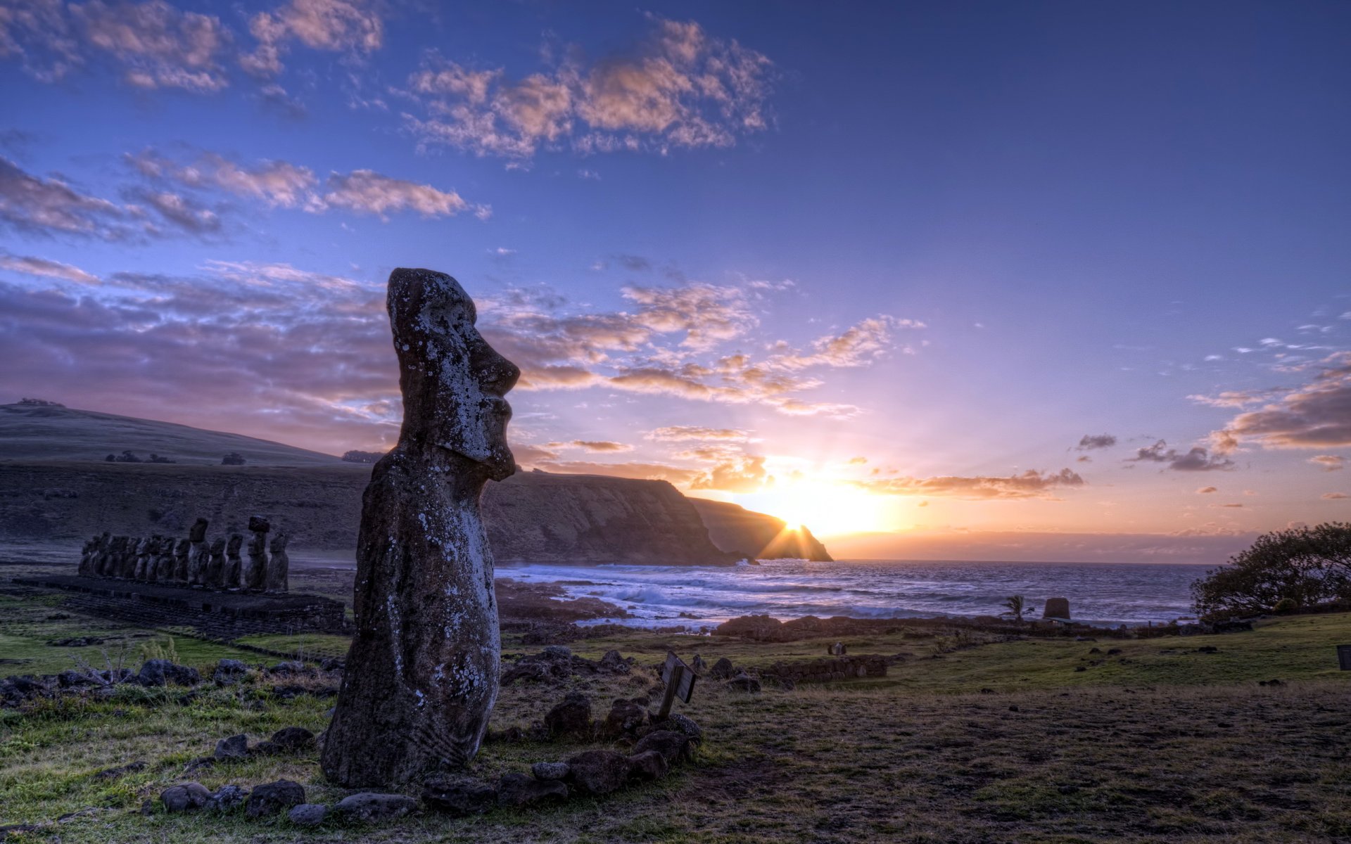 insel sonnenuntergang bilder landschaft