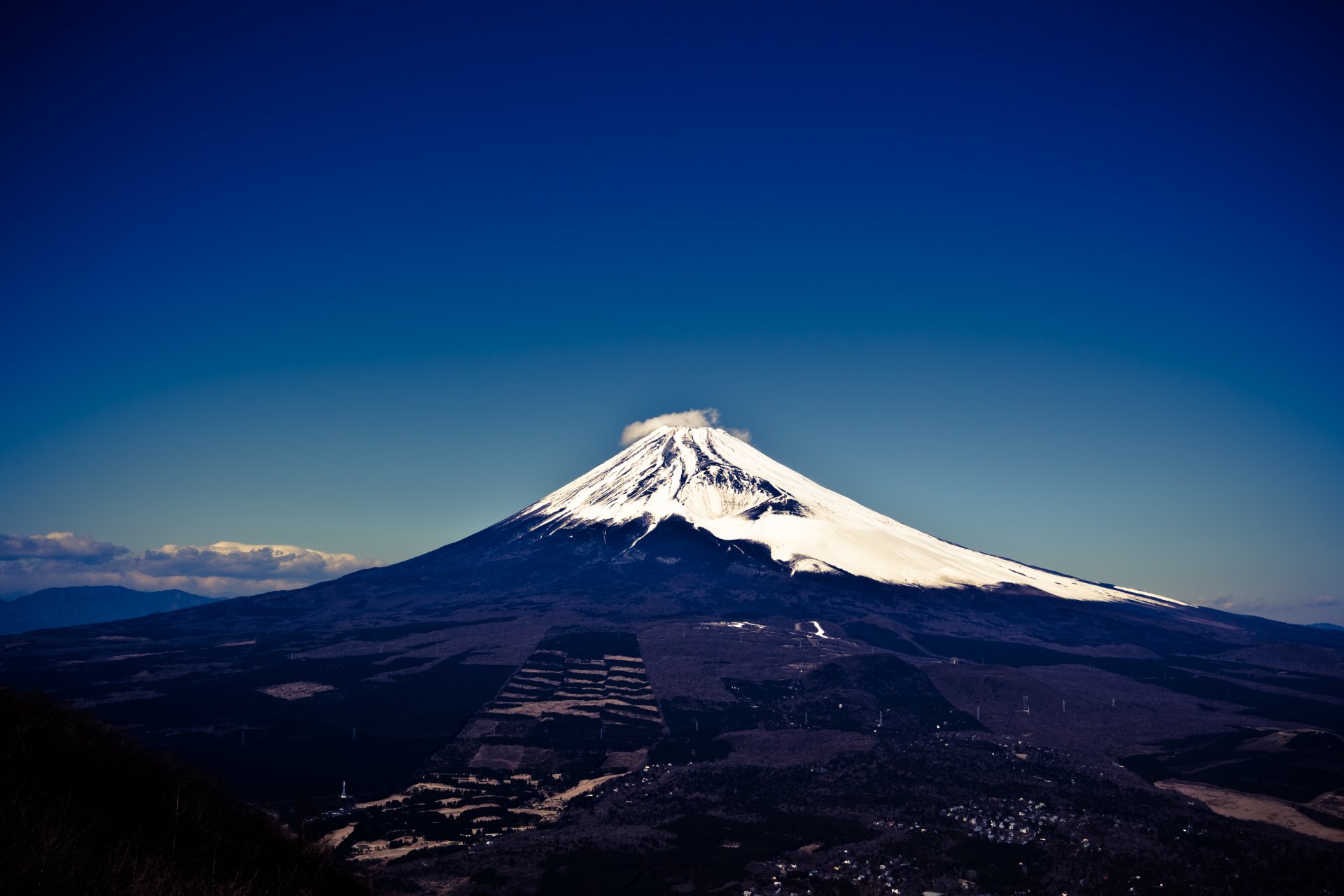 japan berg vulkan insel honshu fujiyama fuji fujisan