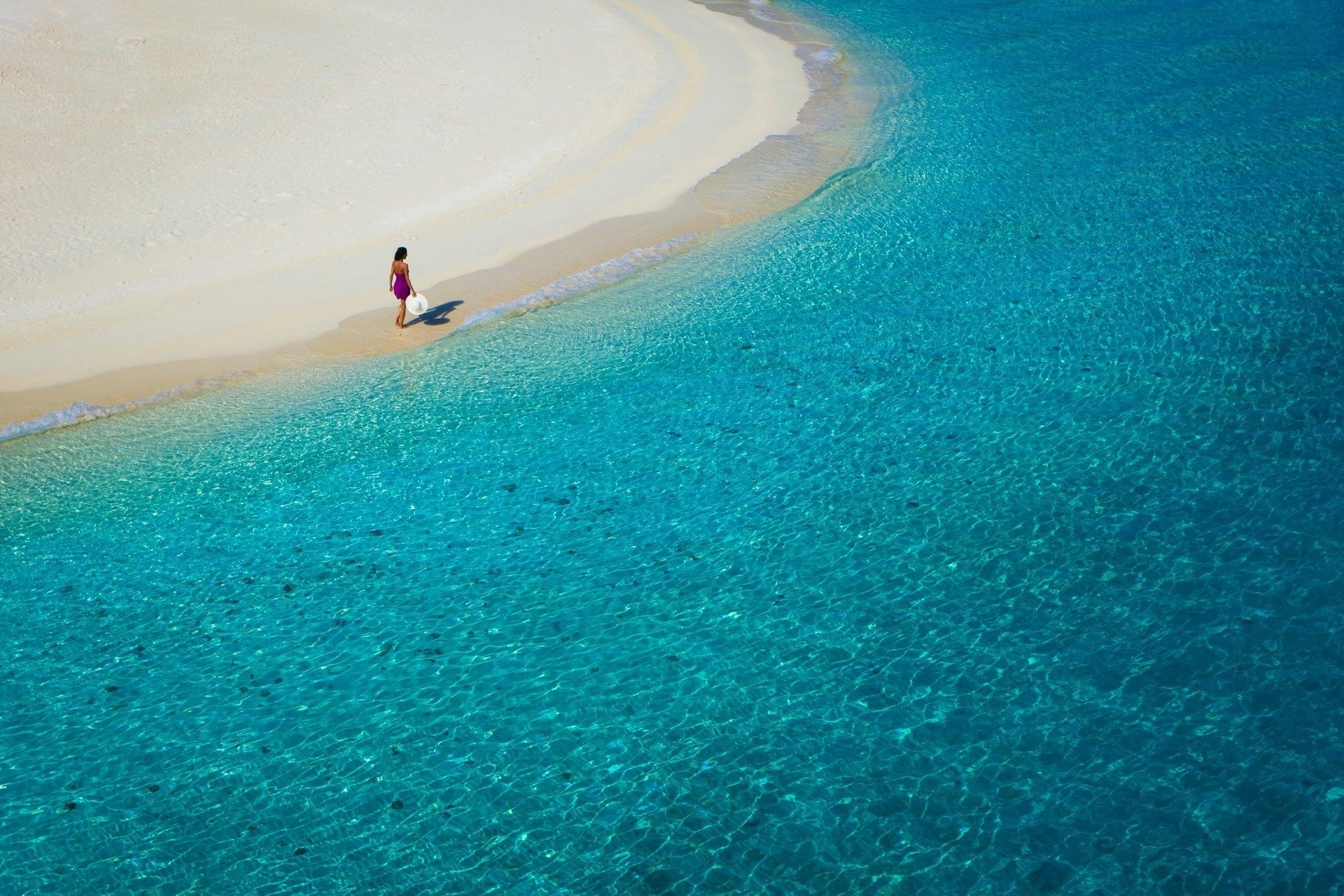 meer küste strand wasser mädchen sommer urlaub