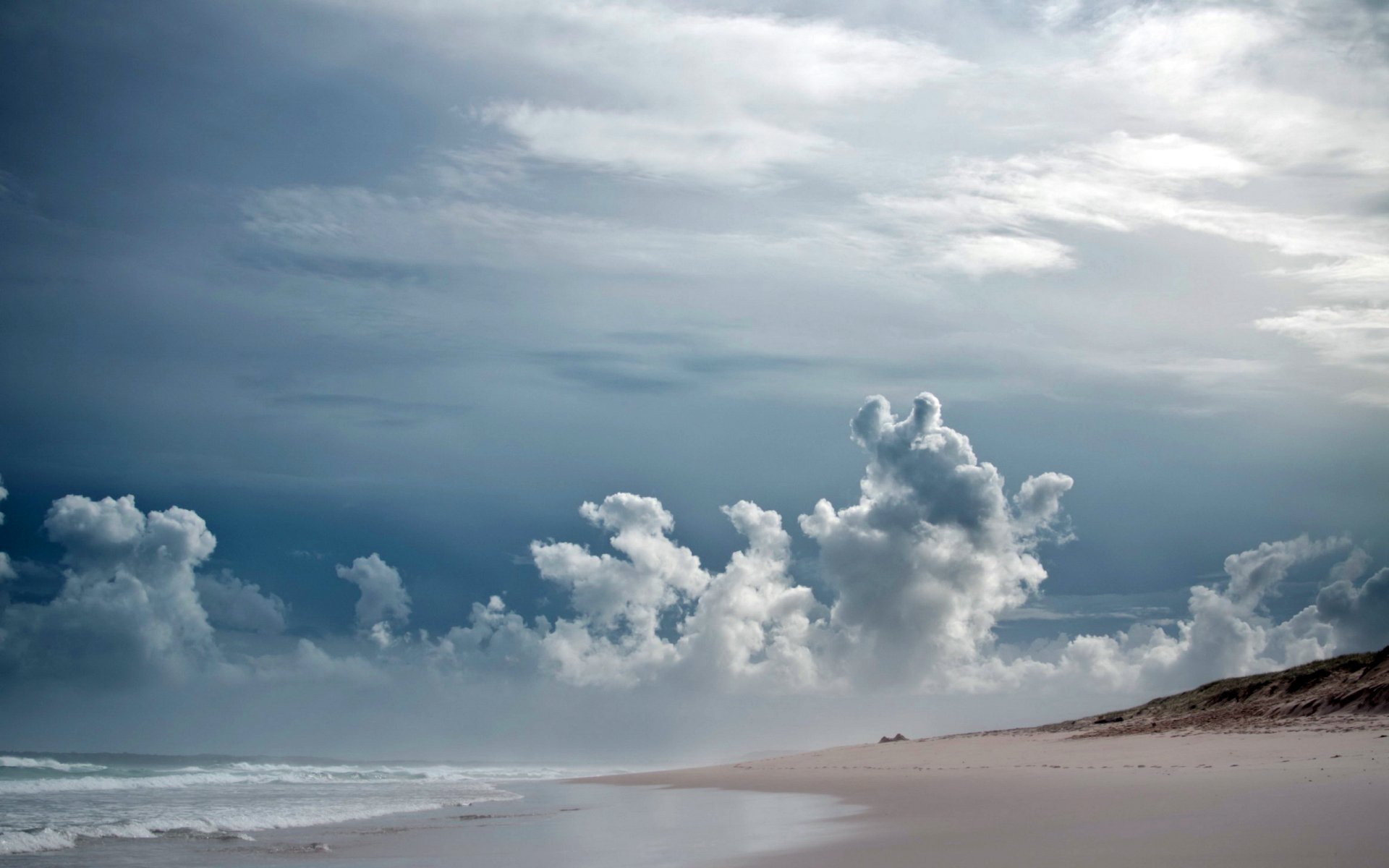 mar costa cielo paisaje