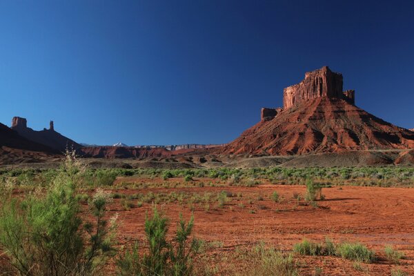 Utah Mountain Landscape