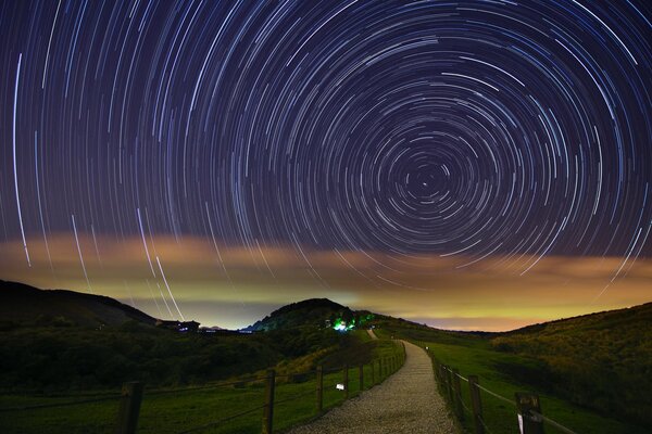 El ciclo de las estrellas en el cielo