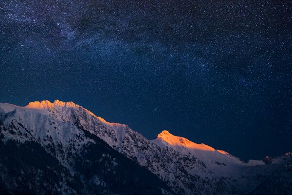 Milky Way in the Bavarian Alps