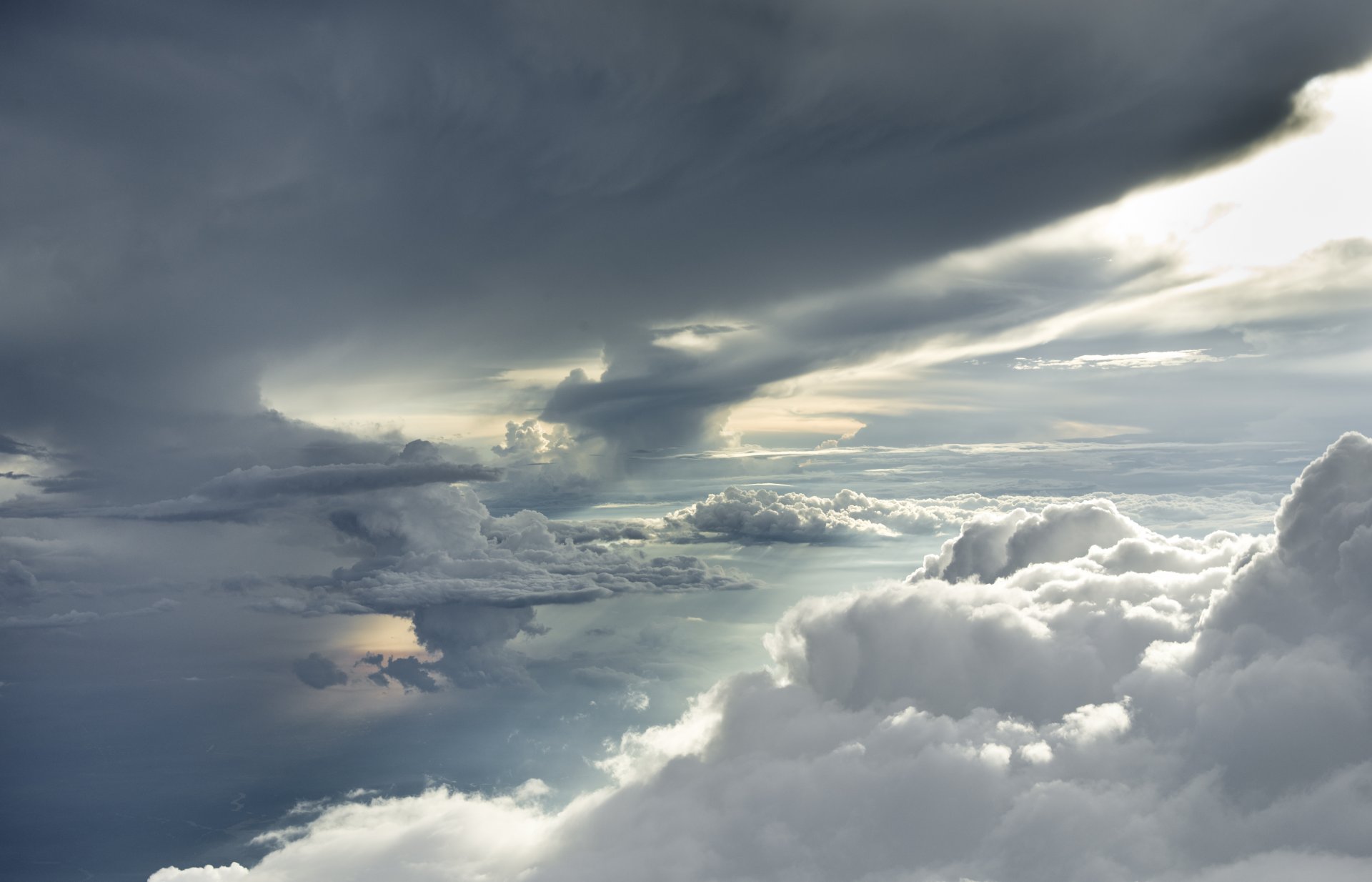 ciel nuages nuages