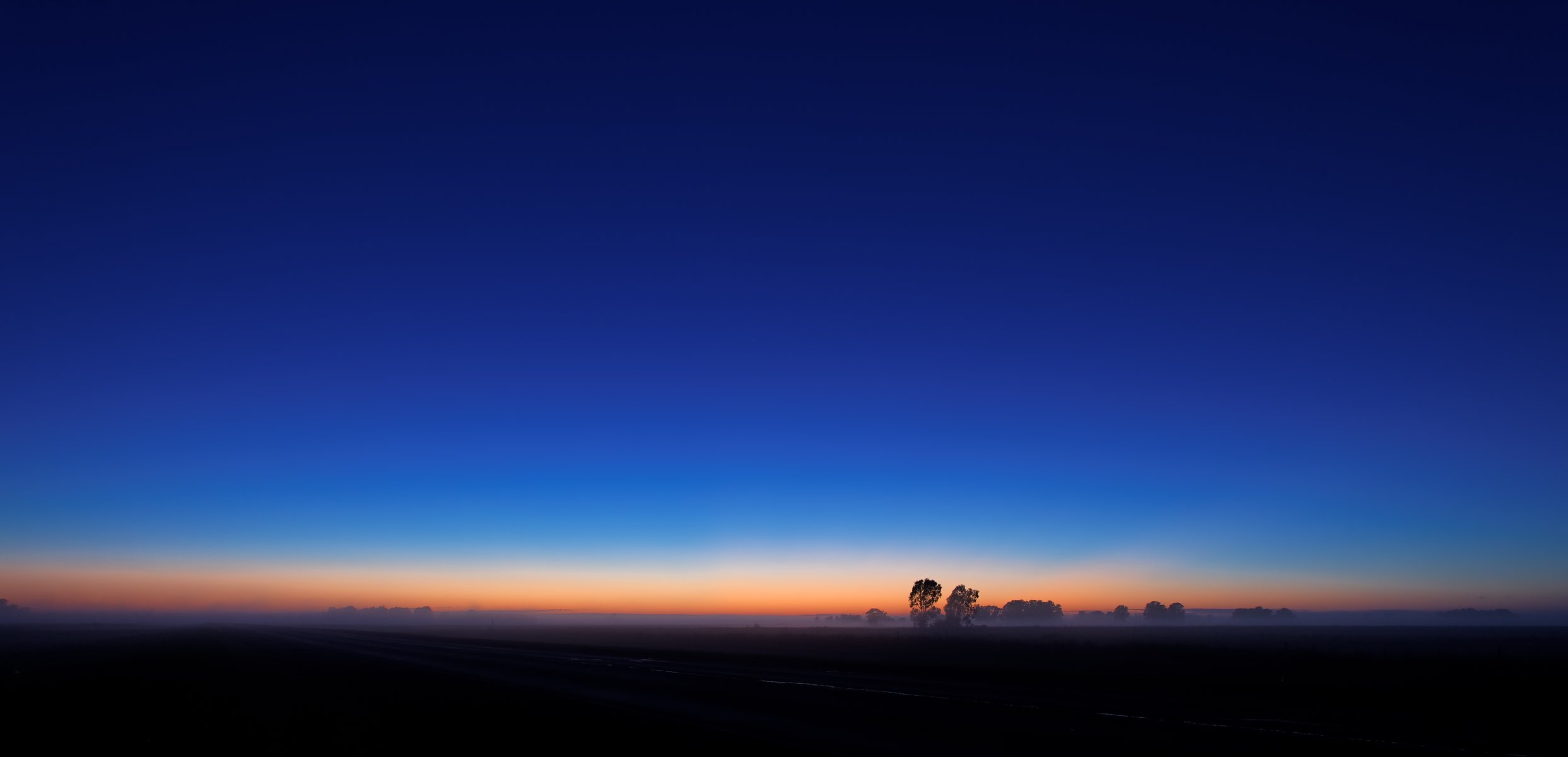 sonnenaufgang himmel horizont dunst bäume