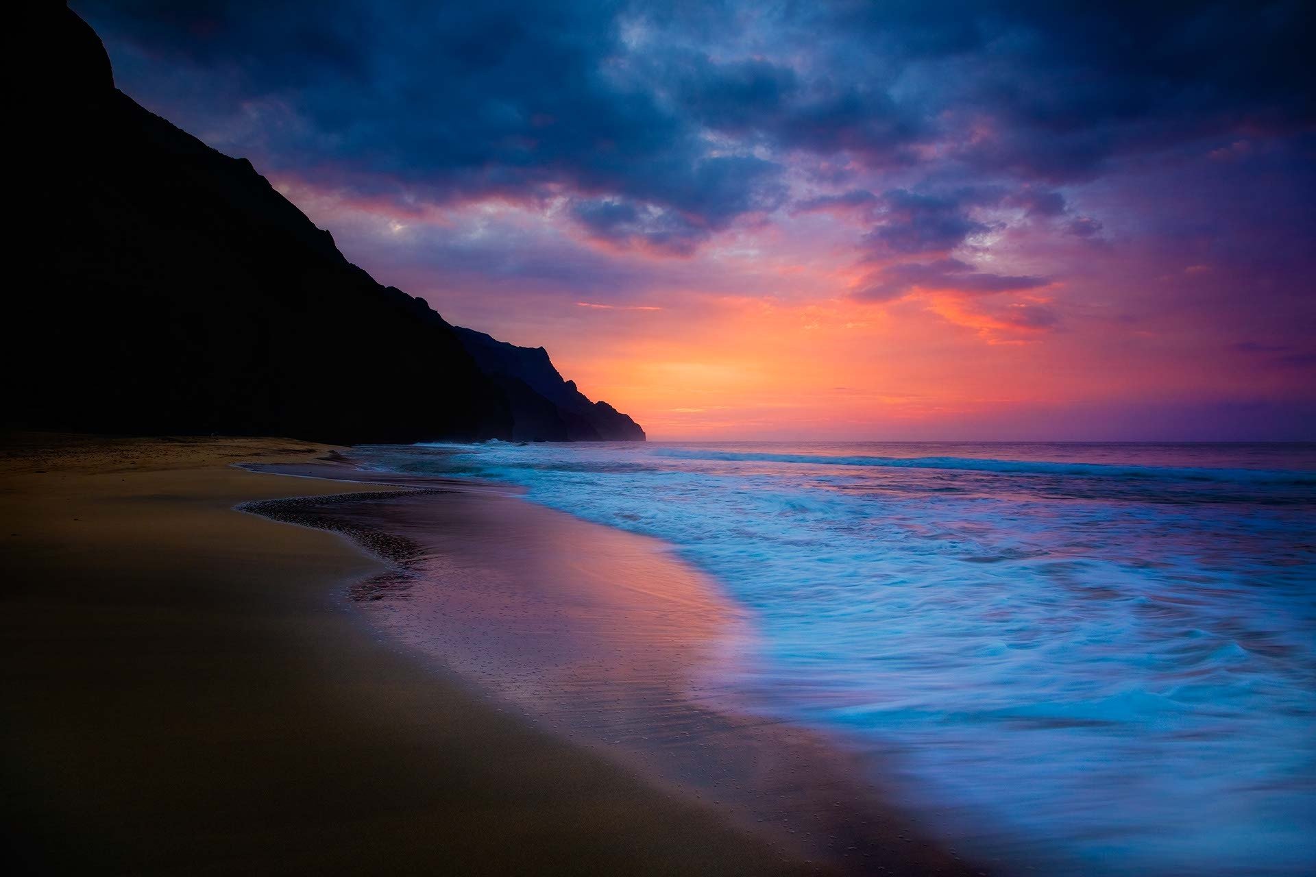 mare cielo onde spiaggia