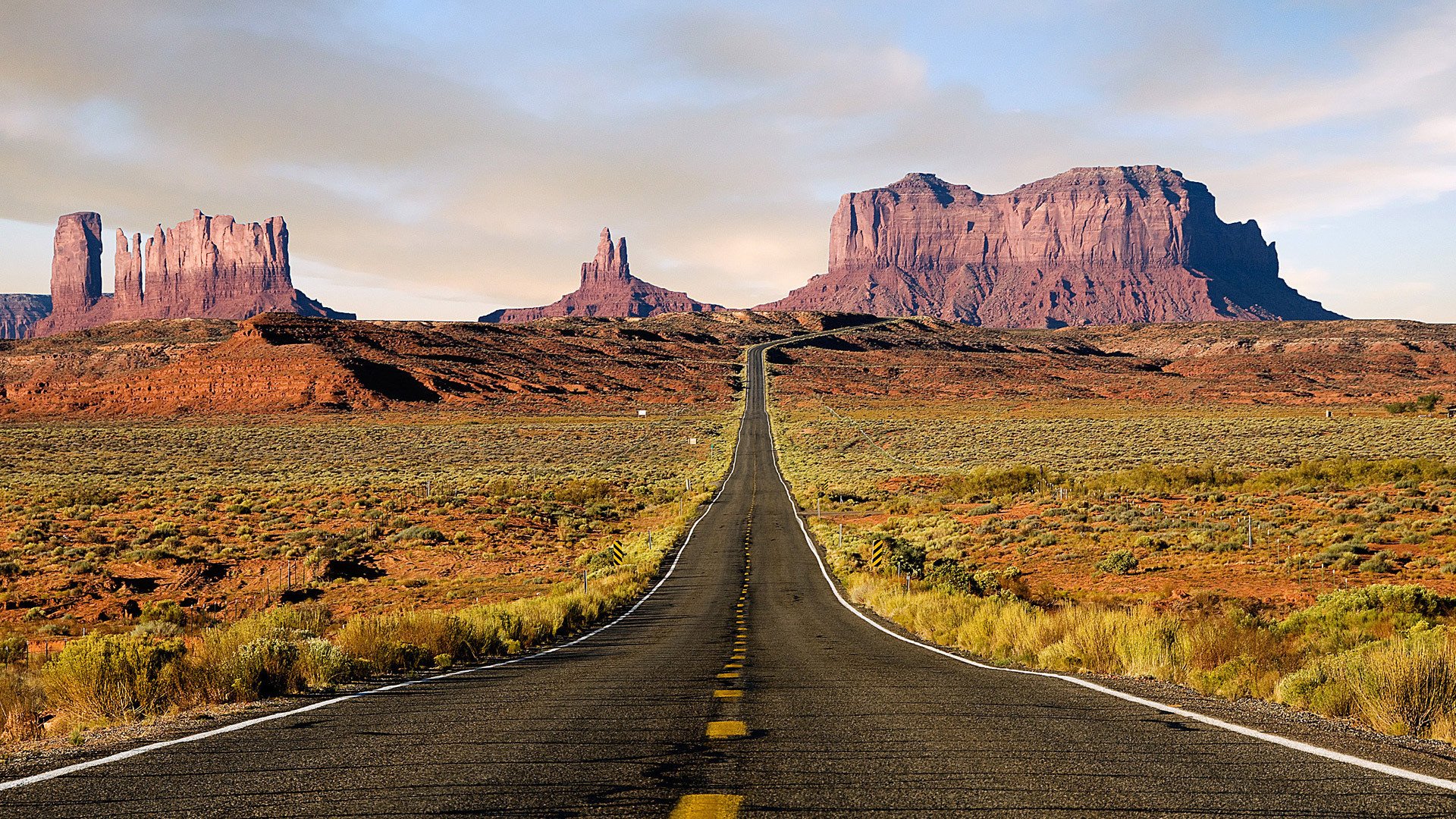 desierto camino ruta