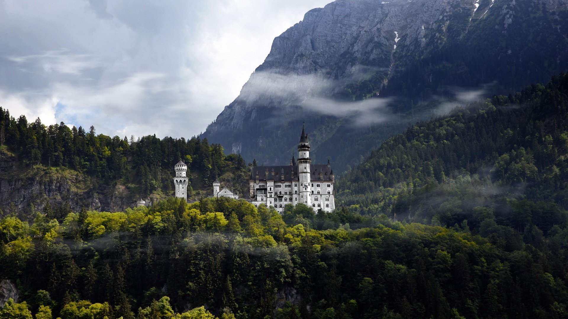 deutschland neuschweinstein schloss berge wald