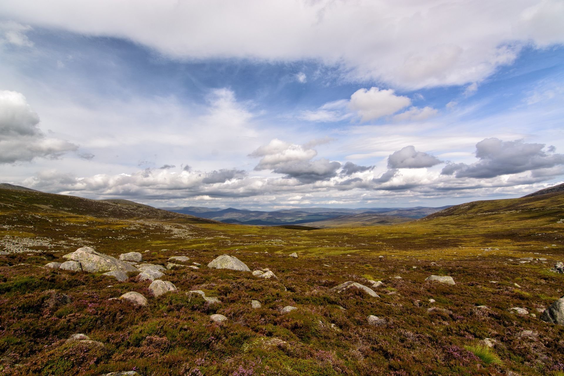 steppe pierres nuages