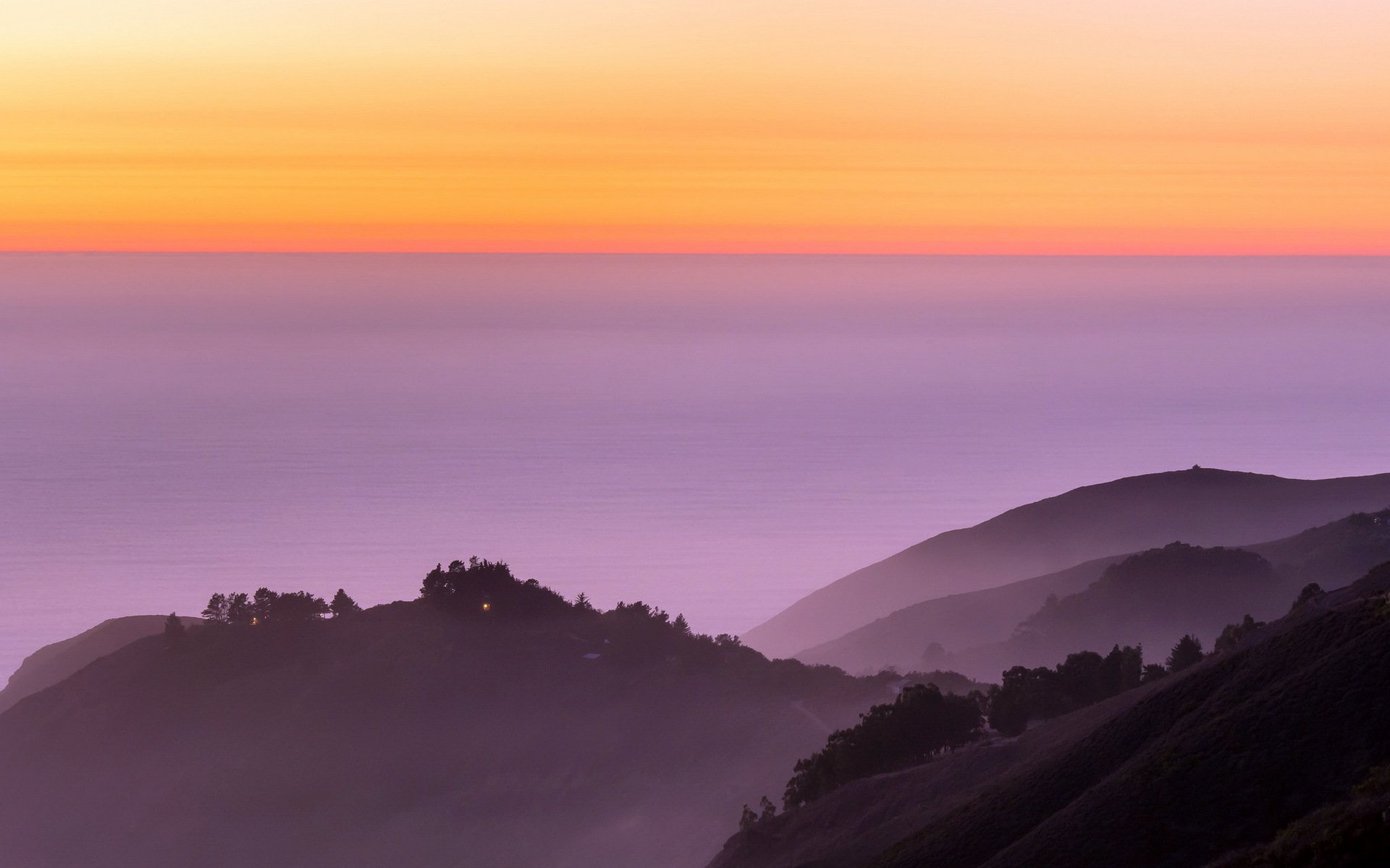 big sur calfornia paisaje naturaleza océano puesta de sol