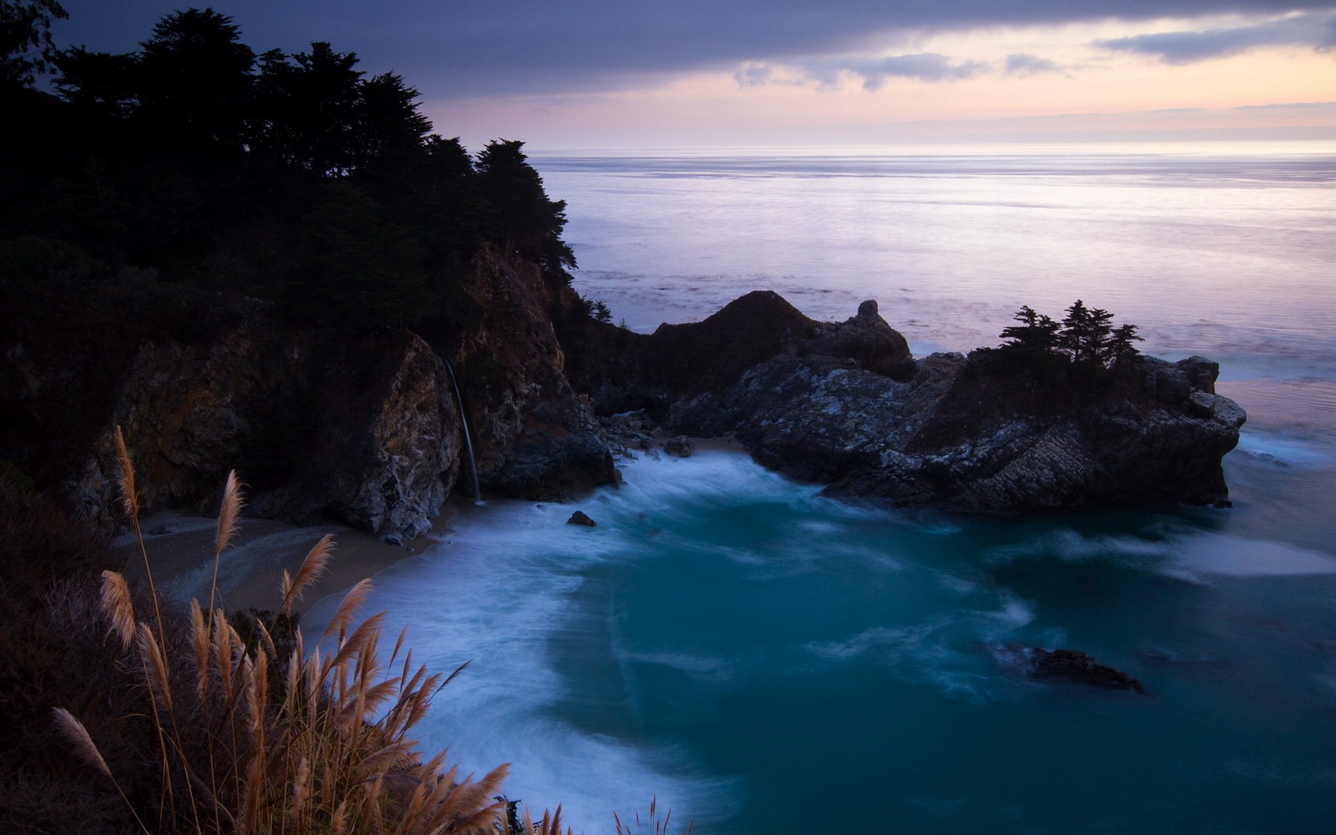 mcway falls paysage californie