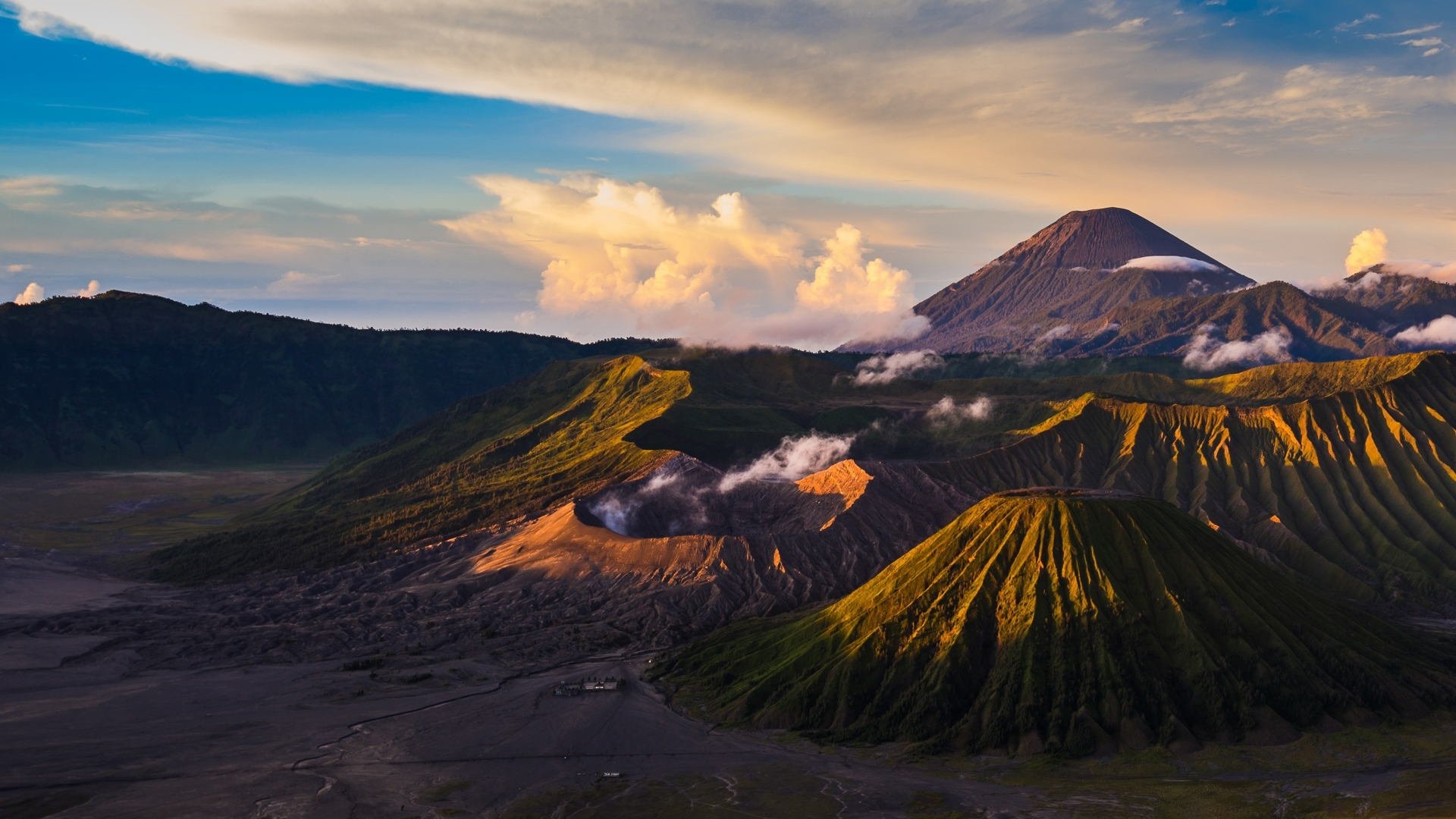 indonesia java complesso vulcanico-caldera tengger tengger vulcano attivo bromo