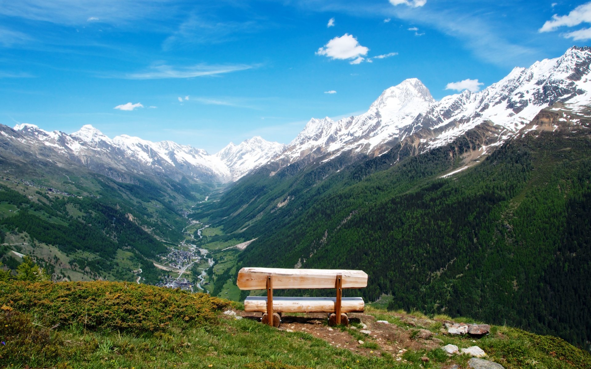 witzerland mountains lötschental