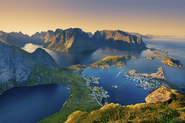 Îles Lofoten en Norvège