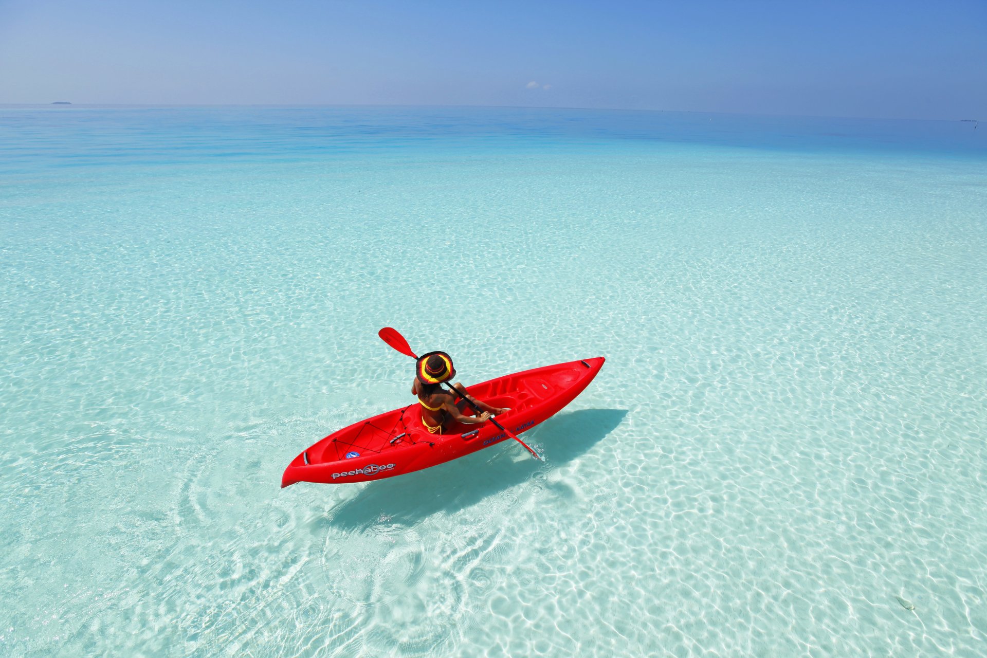 ocean kayak girl