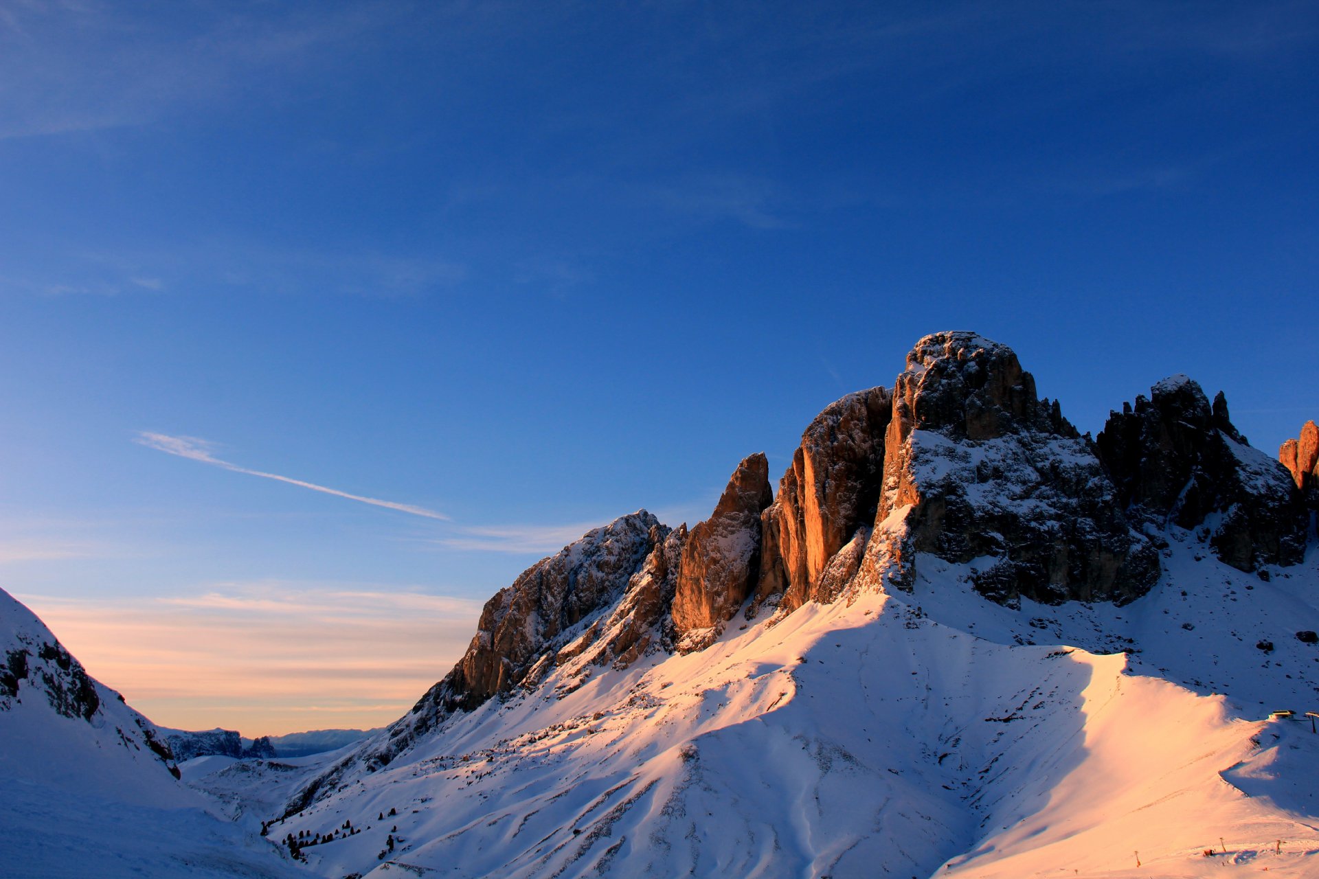 campitello di fassa trentino alto adige on góry szczyt śnieg