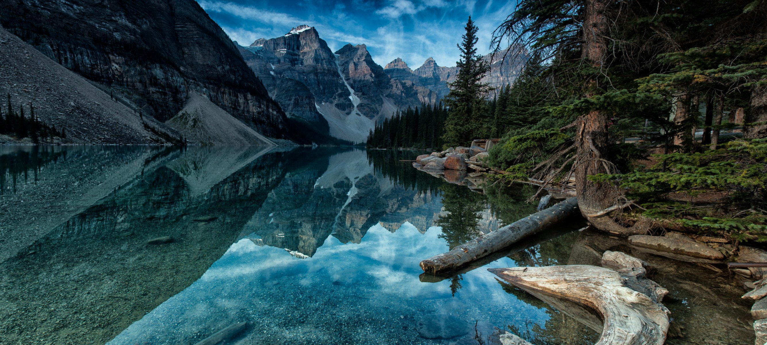 moraine alberta canada mountain forest