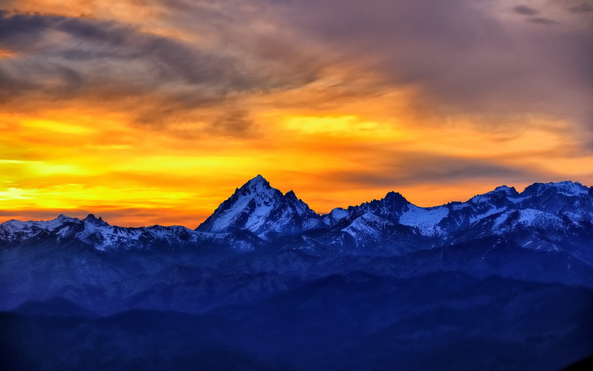 montaña de la mesa puesta de sol crepúsculo fuego y hielo