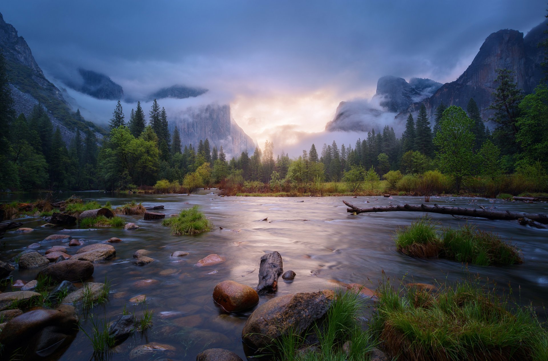 stati uniti stato california parco nazionale yosemite primavera aprile