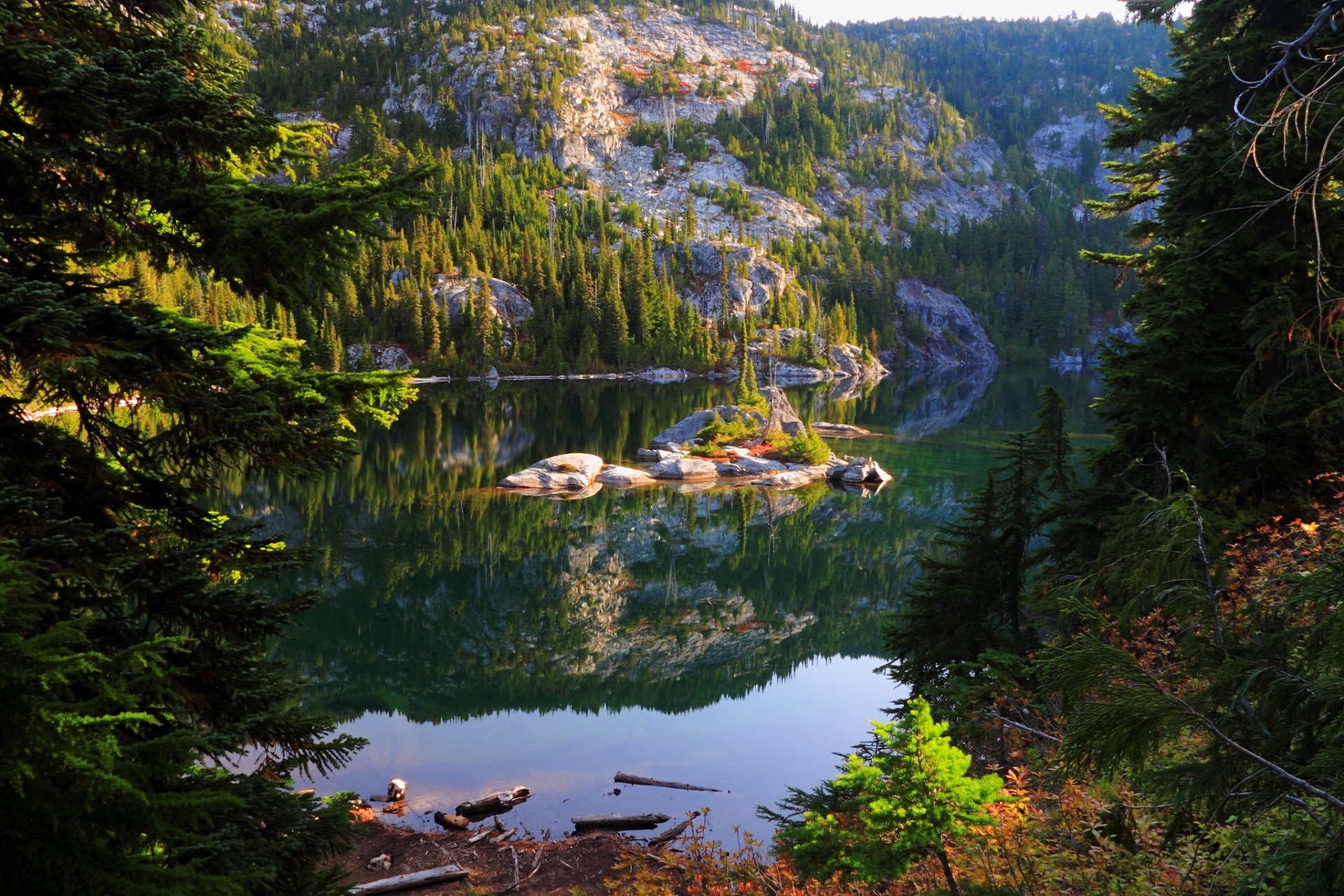 lake united states water tuck nature photo