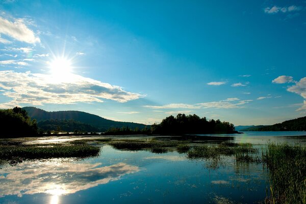 Sonniger Tag am See mit Kaiyshomz