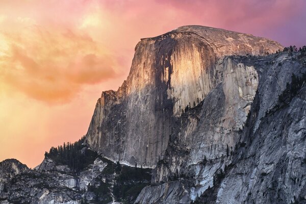 Der Berg im Yosemite-Nationalpark