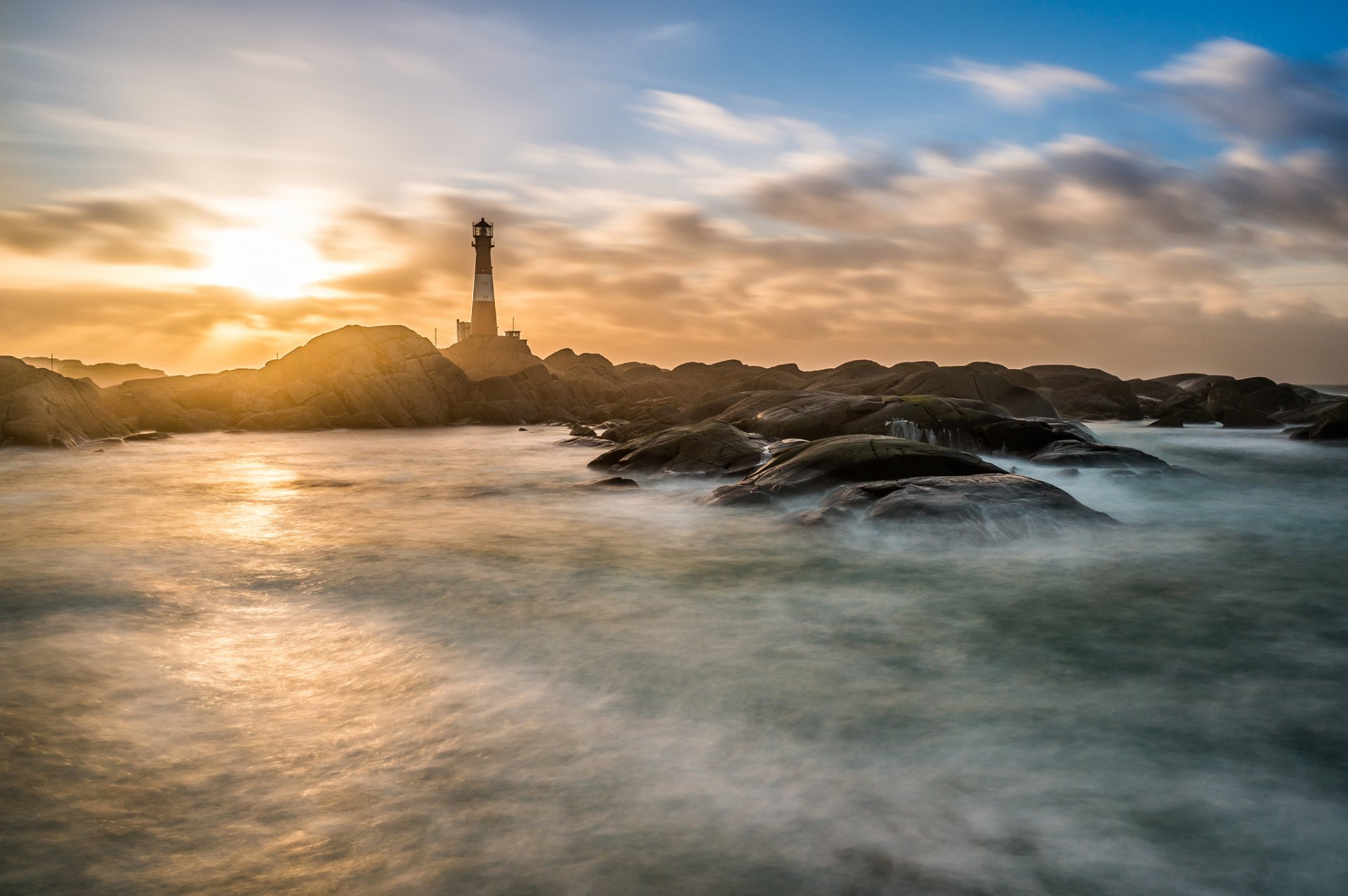 mar rocas faro