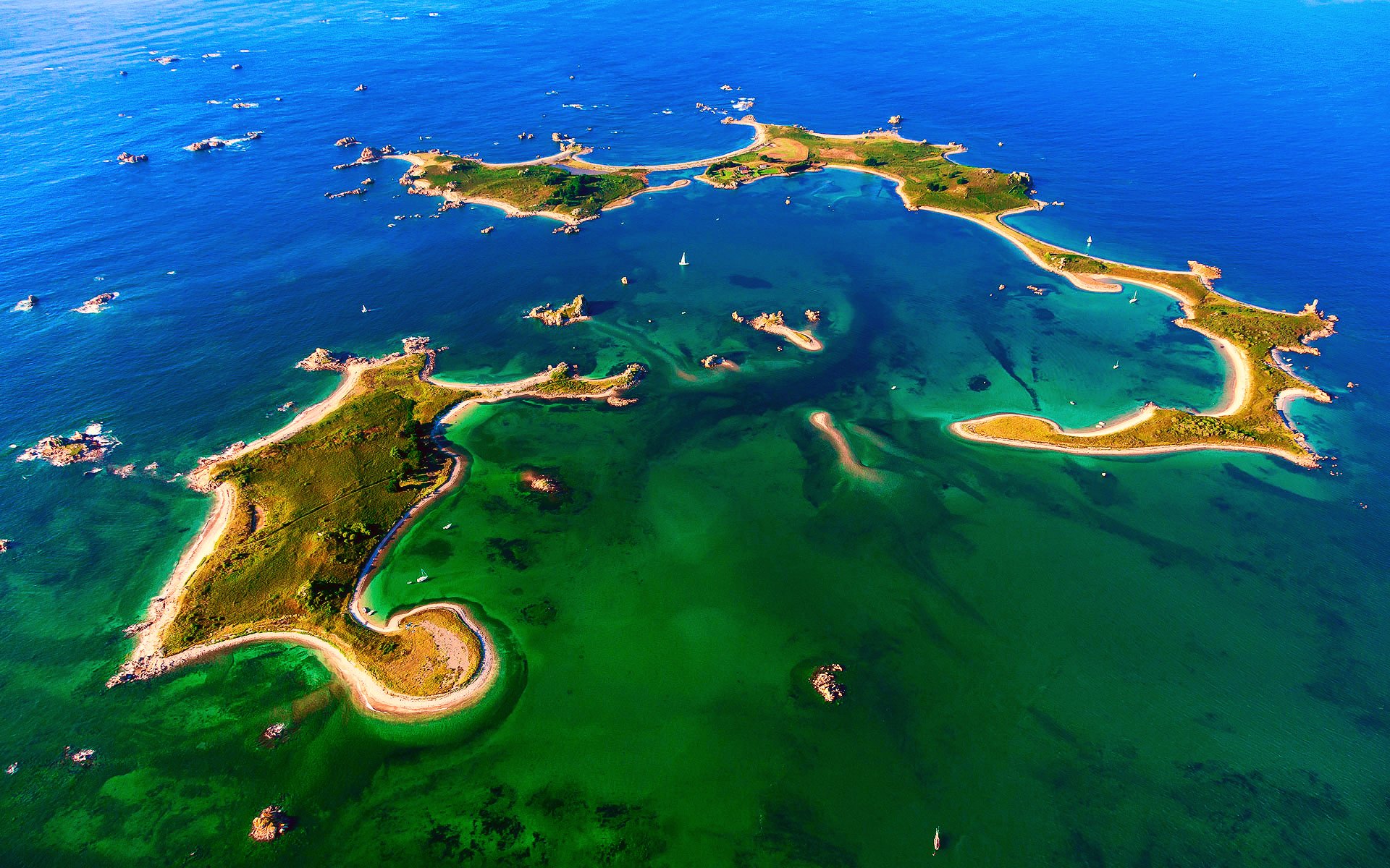 france région bretagne côte d armor îles mer