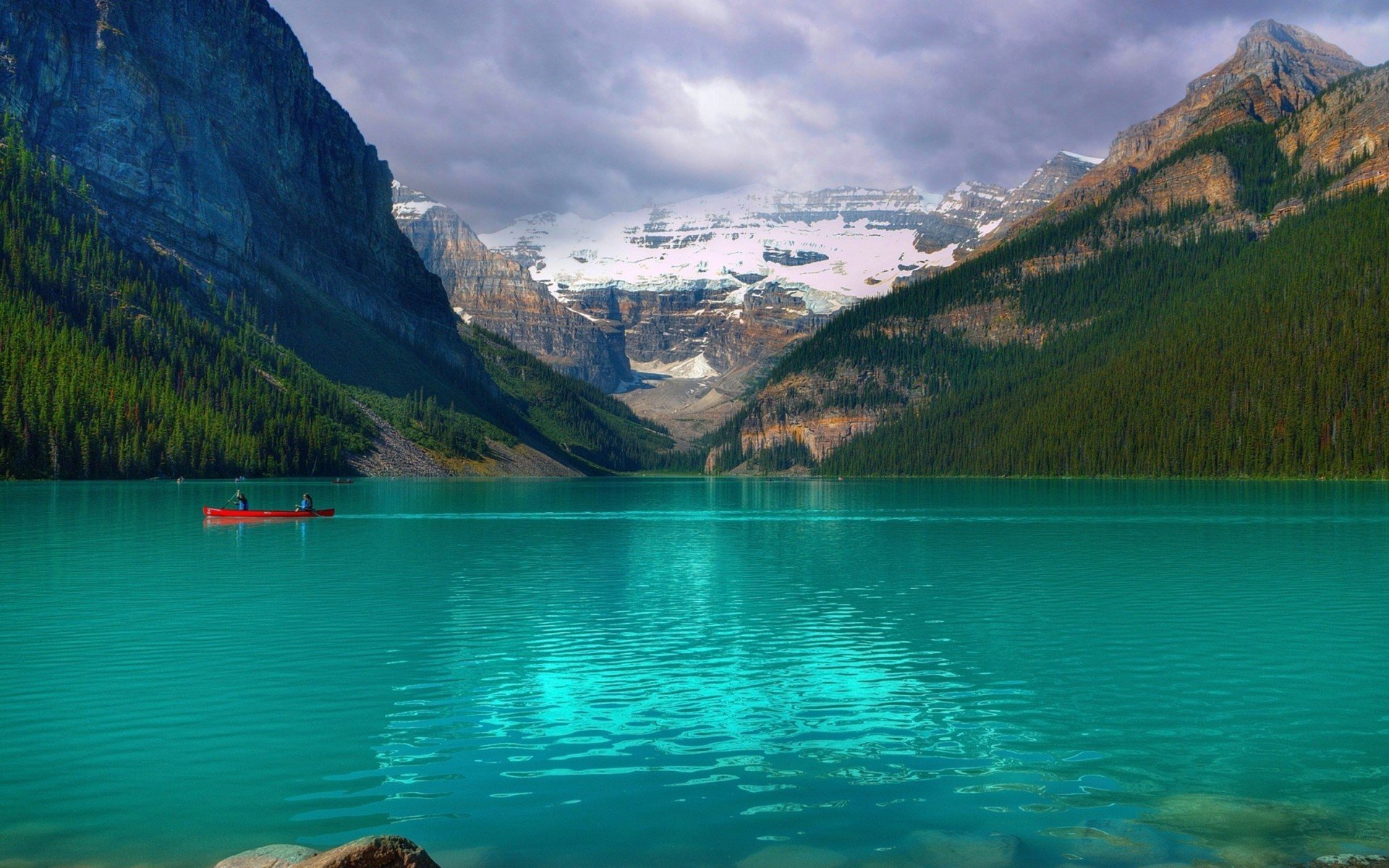 kanada nationalpark emerald lake louise see