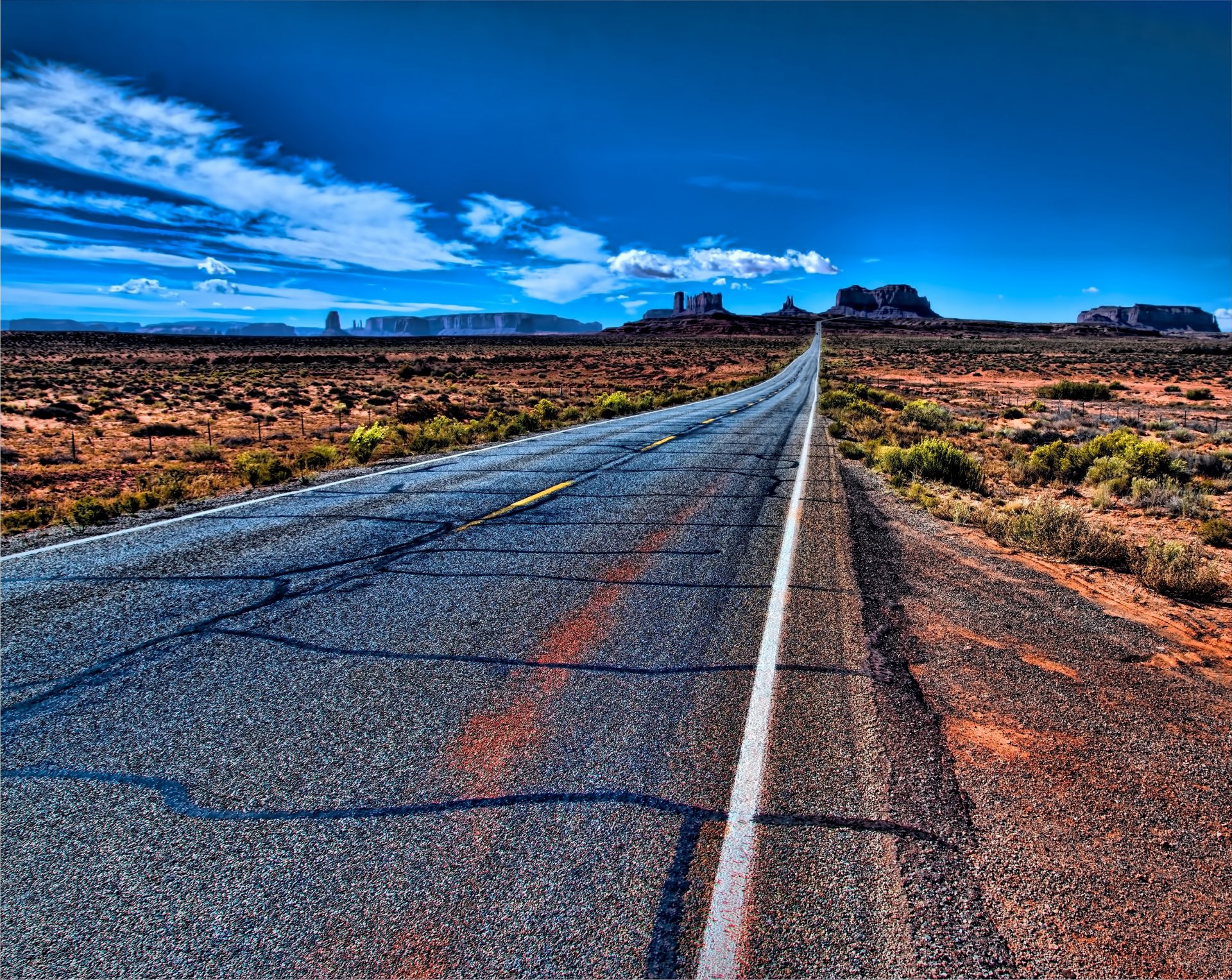 monument valley usa straße himmel wolken berge monumente natur prärie