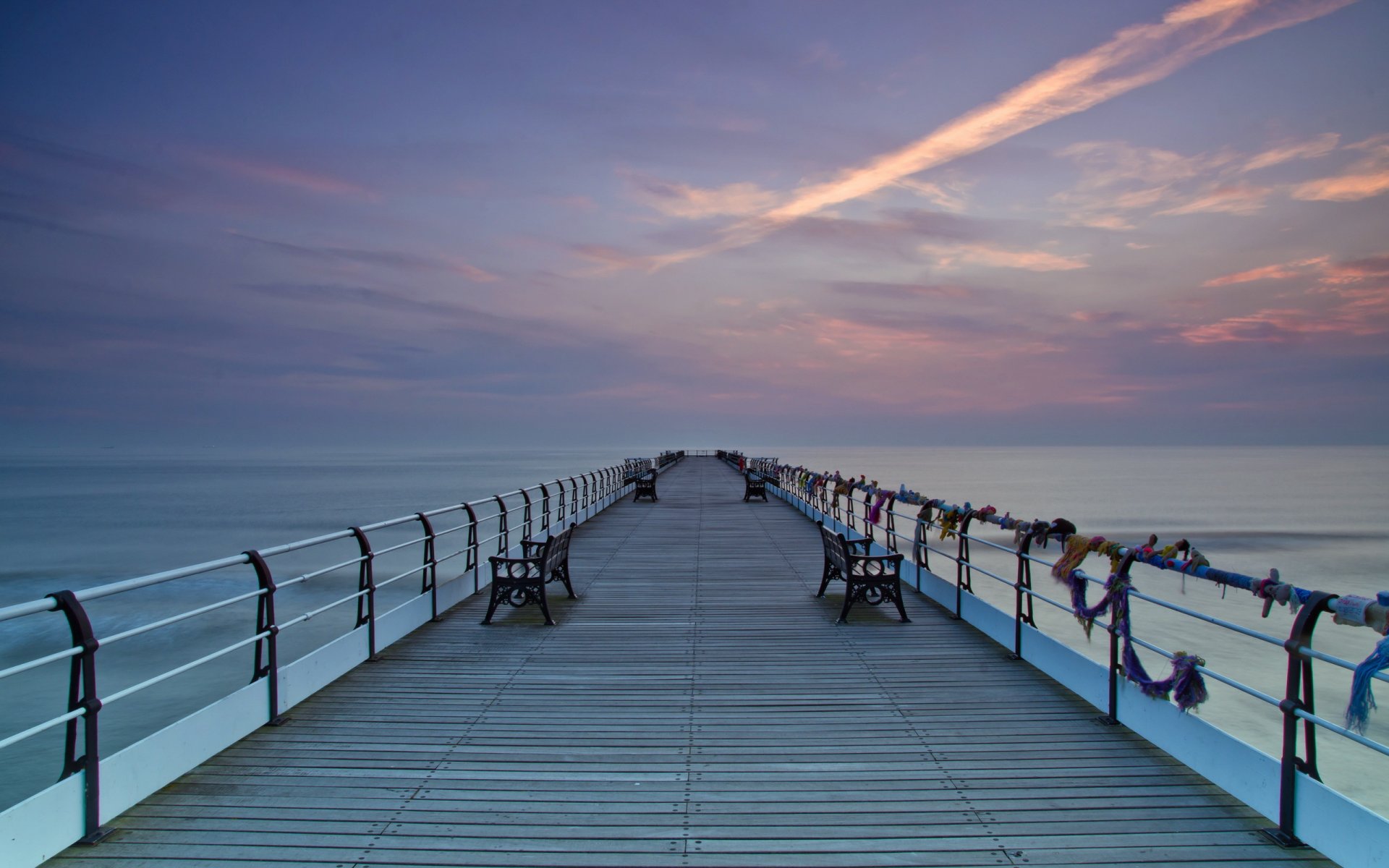 pont mer paysage