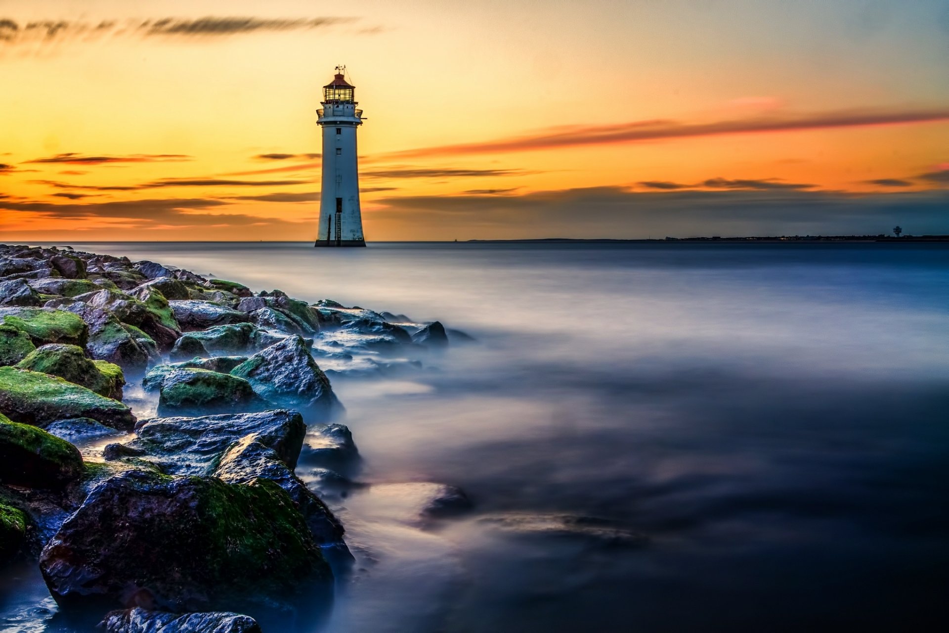 nature mer côte pierres phare paysage plage