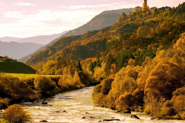 Der goldene Herbst ist gekommen