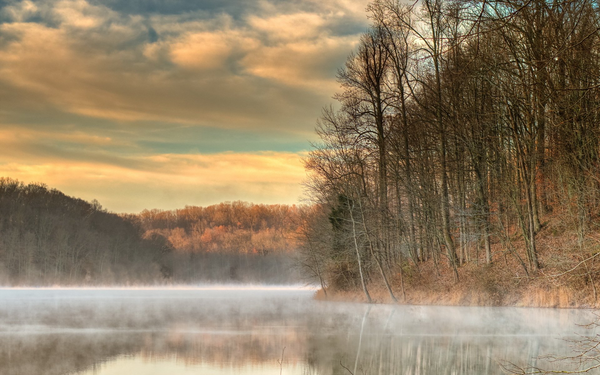 tucker see landschaft