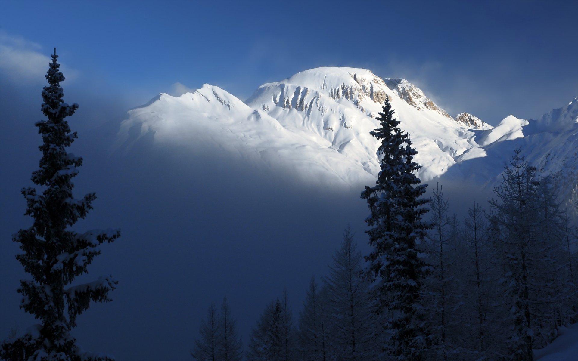 mountain sky landscape