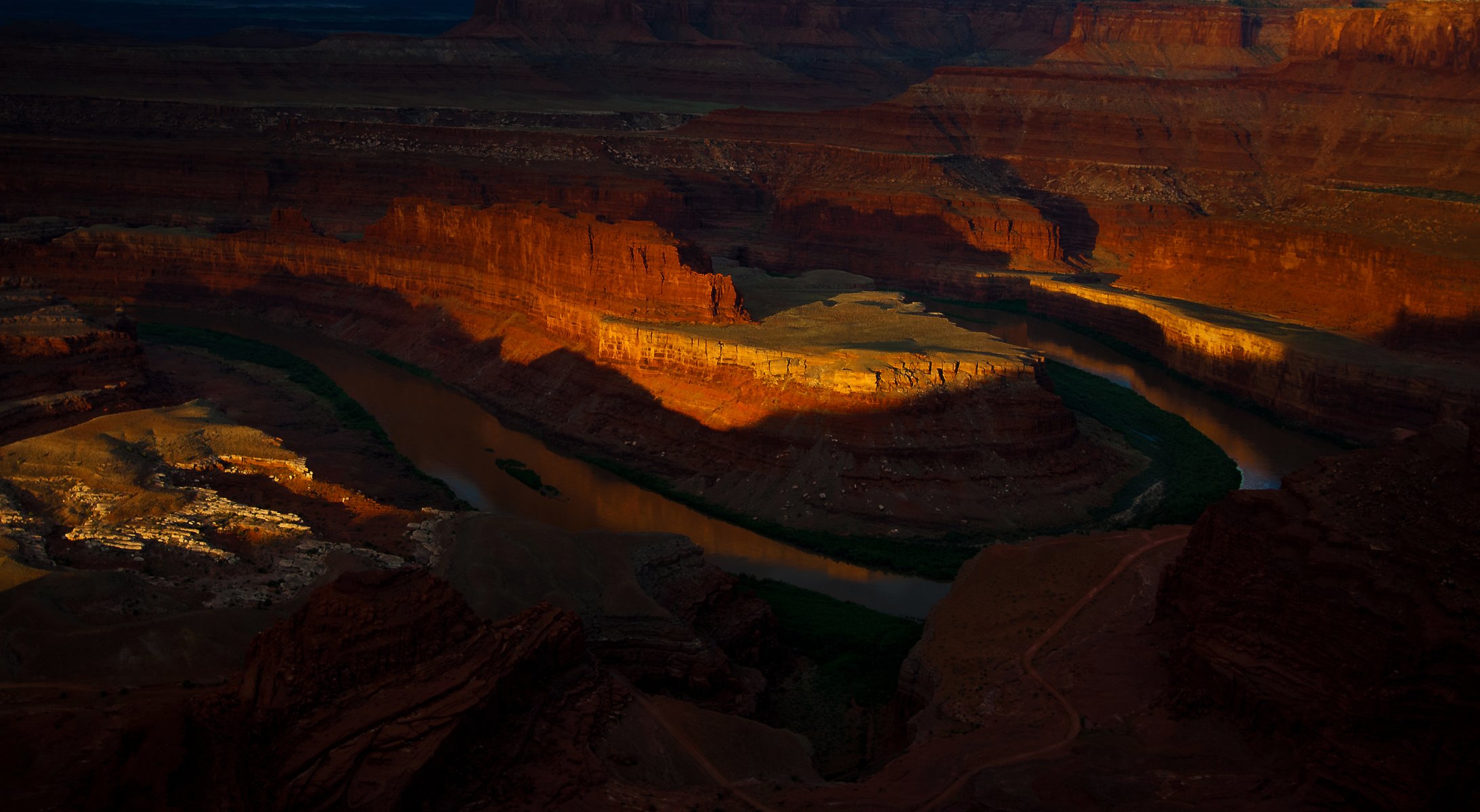 parco nazionale del grand canyon rocce fiume colorado ferro di cavallo ferro di cavallo bend canyon natura